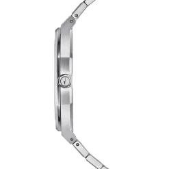 LOTUS Montre Excellent Bleu cadran argenté fond bleu bracelet acier argenté New