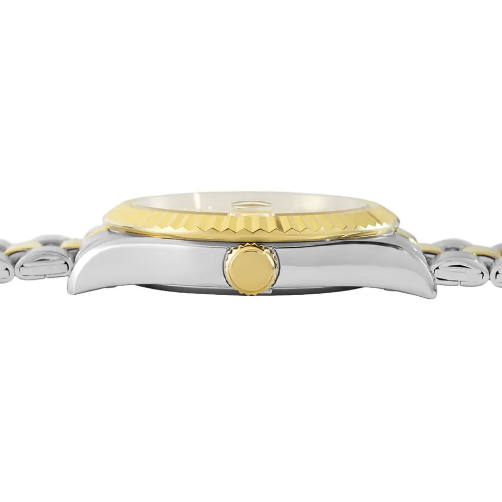 LOTUS Montre Freedom Collection Doré cadran argenté fond doré bracelet acier bicolore Clearance
