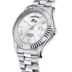 LOTUS Montre Freedom Collection Argenté cadran argenté fond argenté bracelet acier argenté