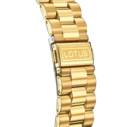 LOTUS Montre Freedom Collection Doré cadran doré fond doré bracelet acier doré Hot
