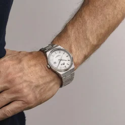 LOTUS Montre Freedom Collection Argenté cadran bicolore doré / blanc fond argenté bracelet acier argenté Online