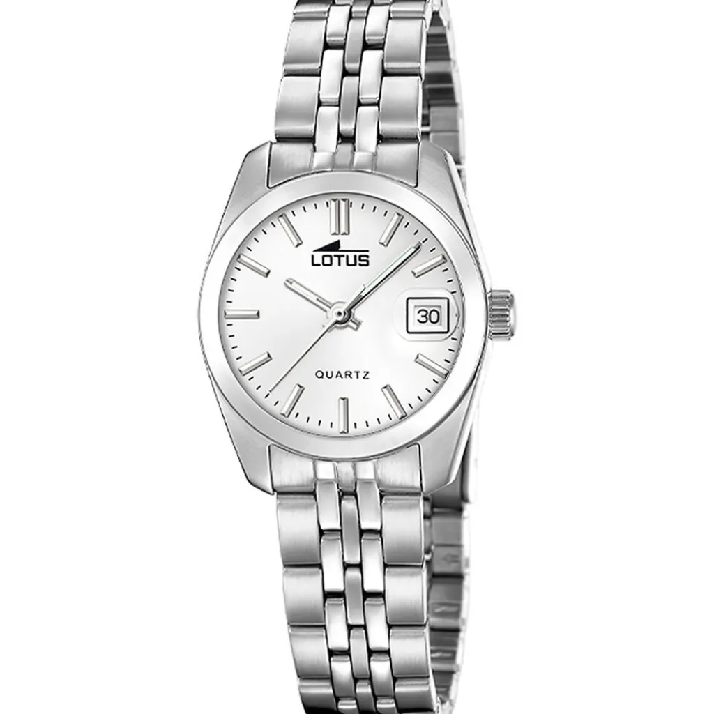 LOTUS Montre Freedom Collection Argenté cadran argenté fond argenté bracelet acier argenté Discount
