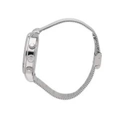 MASERATI Montre Epoca Bleu cadran argenté fond bleu bracelet acier argenté Hot