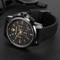 MASERATI Montre Successo Chrono Noir Sale