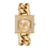 MICHAEL KORS Montre Chain Lock Doré Outlet