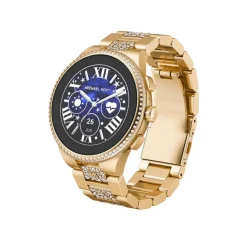 MICHAEL KORS Montre Connectée Gen 6 Camille cadran doré fond personnalisable bracelet acier doré Best