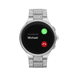 MICHAEL KORS Montre Connectée Gen 6 Camille cadran doré rose fond personnalisable bracelet acier doré rose Best