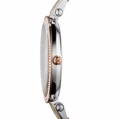 MICHAEL KORS Montre Darci Argent cadran bicolore fond argenté bracelet acier argenté Discount