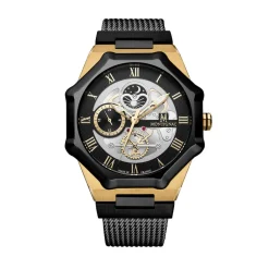 MONTIGNAC Montre Octagon Argenté Best