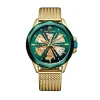MONTIGNAC Montre Round Auto Vert Online