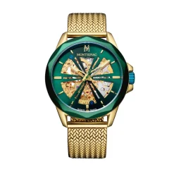 MONTIGNAC Montre Round Auto Vert Online