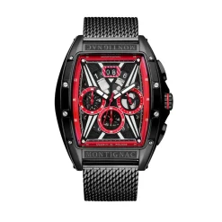 MONTIGNAC Montre Tonneau Noir Online