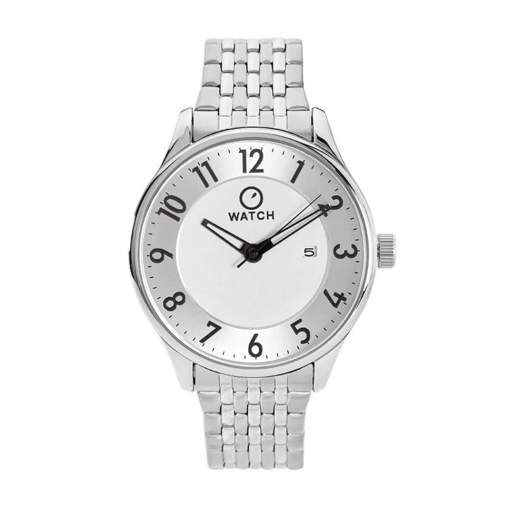 O WATCH Montre Classic Argenté