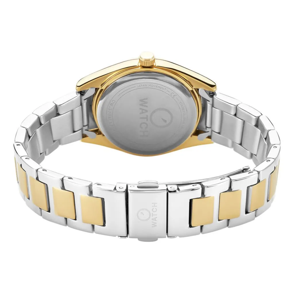 O WATCH Montre Colored Argenté