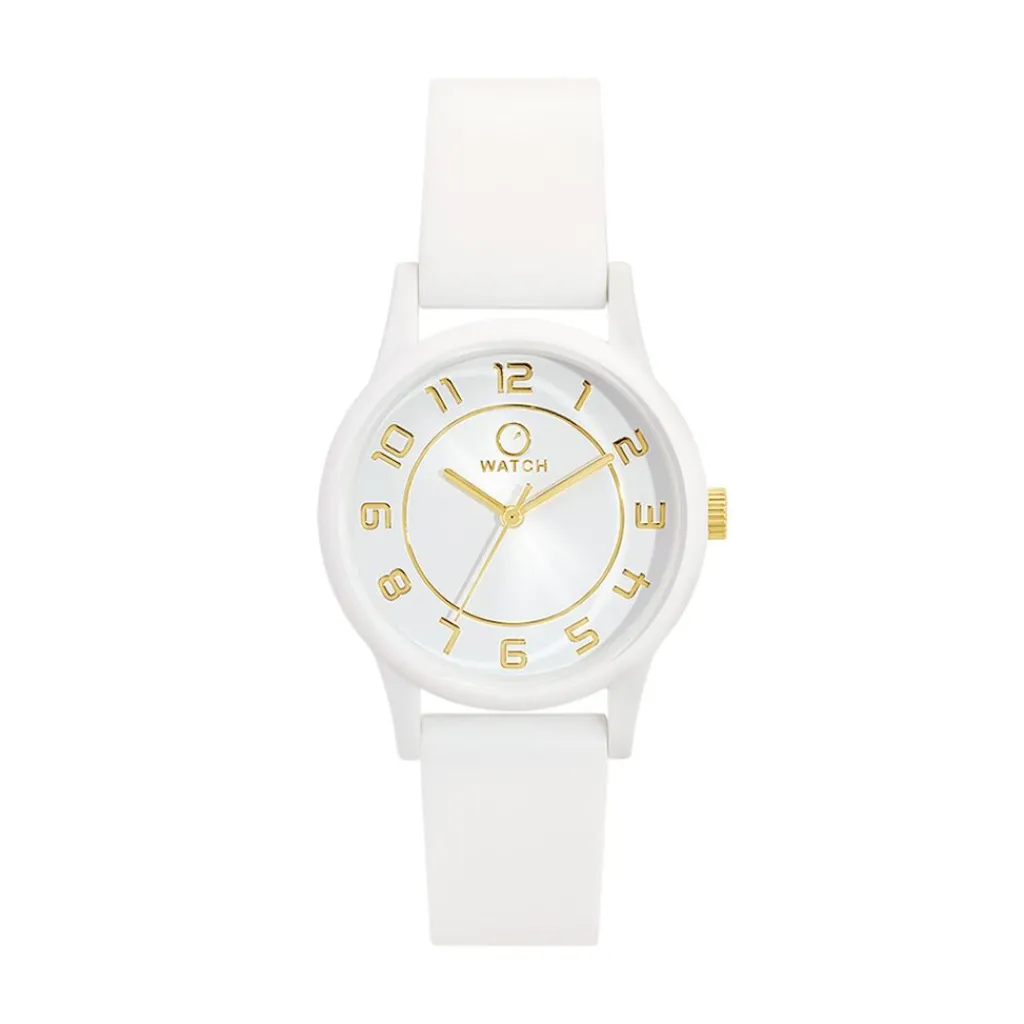 O WATCH Montre Flex Blanc Clearance