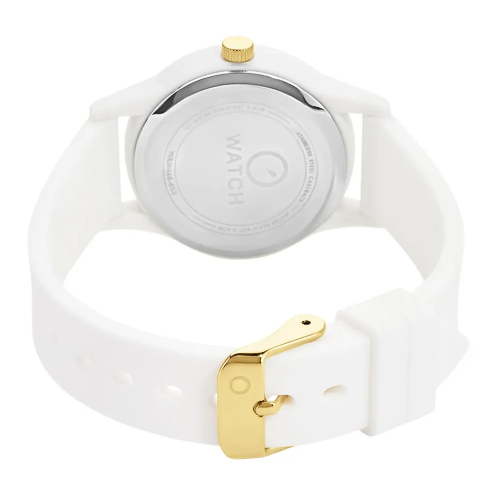 O WATCH Montre Flex Blanc Clearance