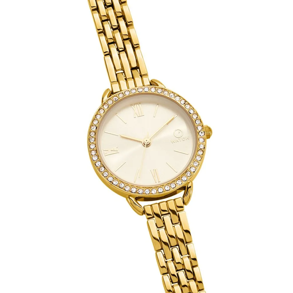 O WATCH Montre Marvelous Doré Discount