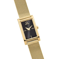 O WATCH Montre Oblong Noir Outlet