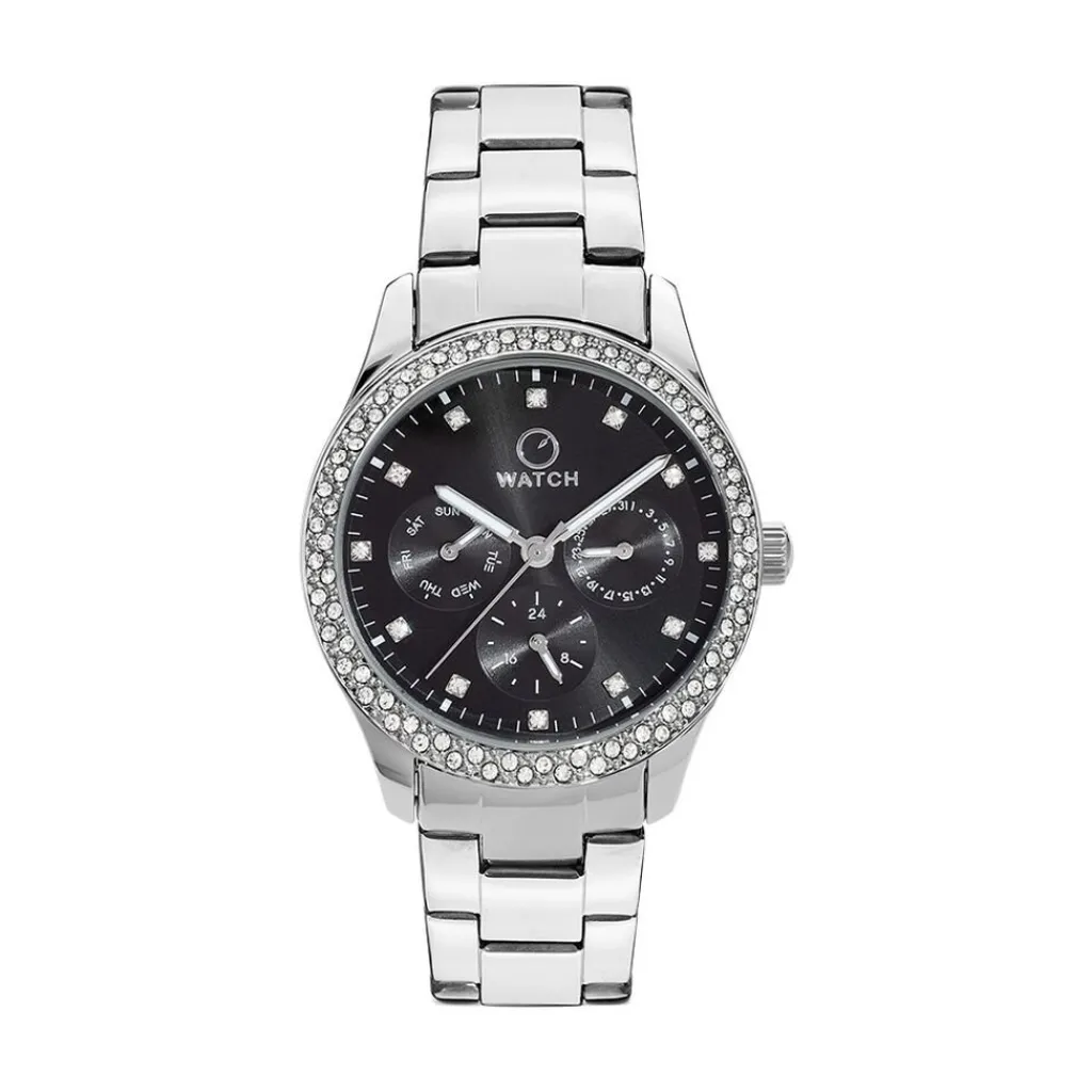 O WATCH Montre Shiny Noir Sale