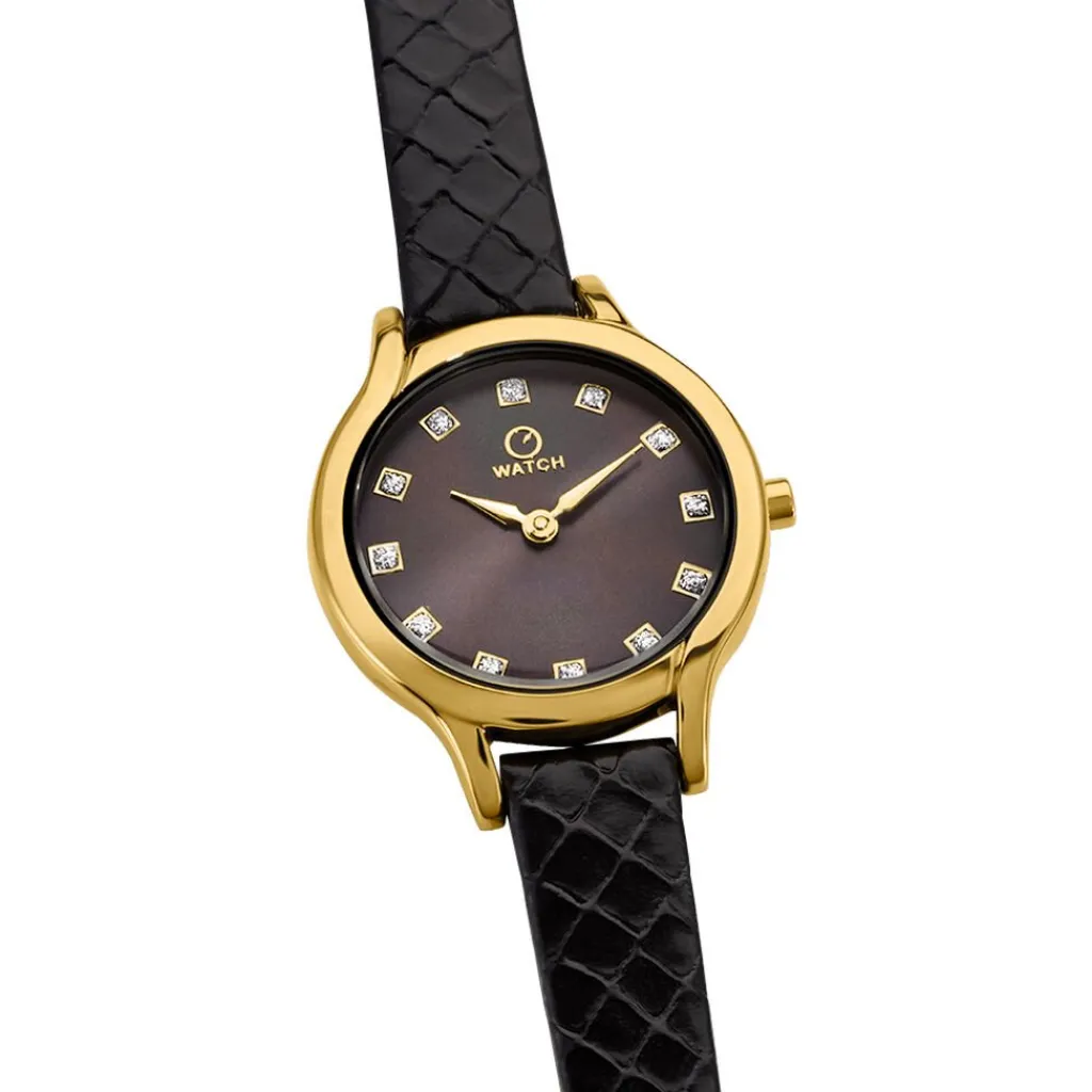 O WATCH Montre Tiny Noir Outlet