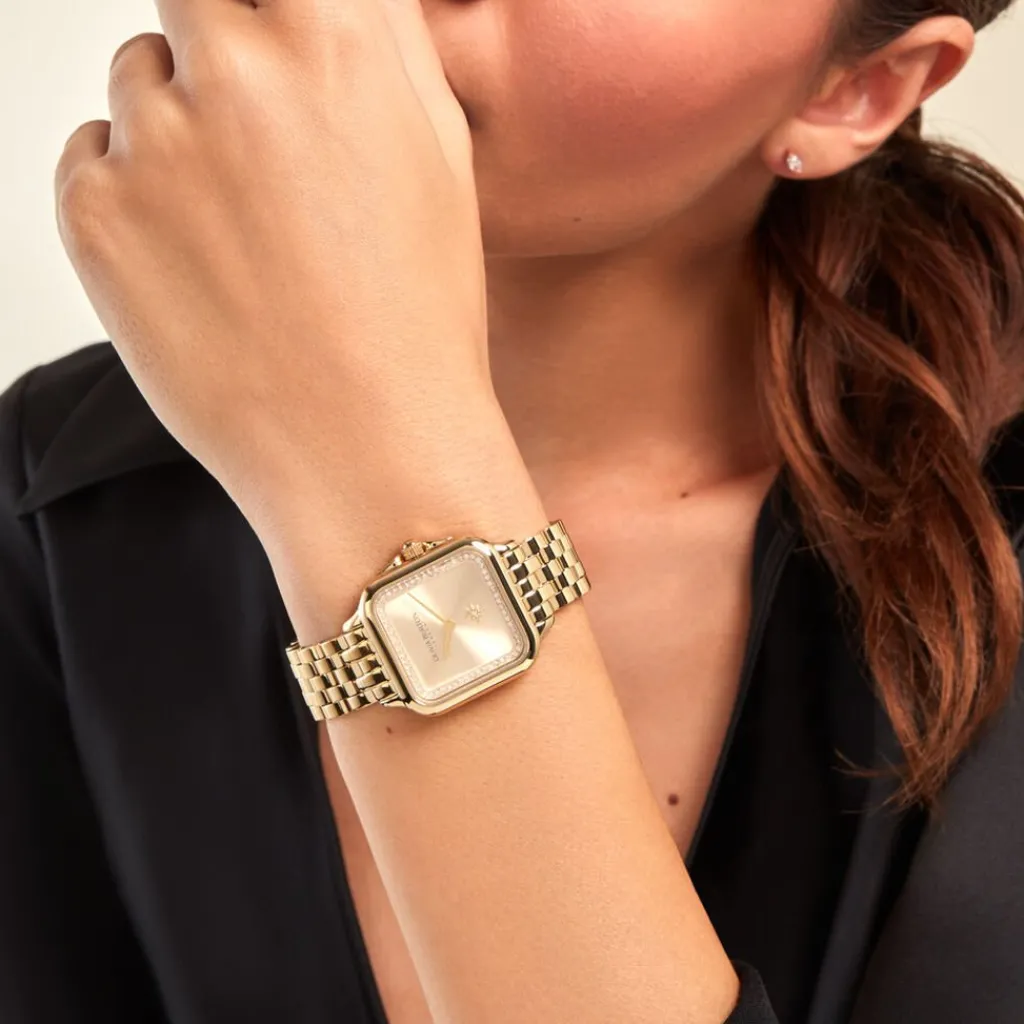 OLIVIA BURTON Montre Grosvenor Doré cadran doré fond doré bracelet acier doré Online