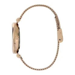 OLIVIA BURTON Montre Minima Bee Rose cadran rose fond rose bracelet acier rose Clearance