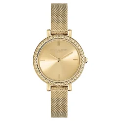 OLIVIA BURTON Montre Vintage Bead Doré cadran doré fond doré bracelet acier doré Clearance