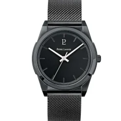 PIERRE LANNIER Montre Candide Noir cadran noir fond noir bracelet acier noir Sale