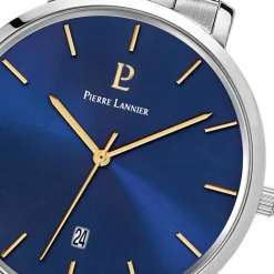 PIERRE LANNIER Montre Collection Echo Acier Argenté New