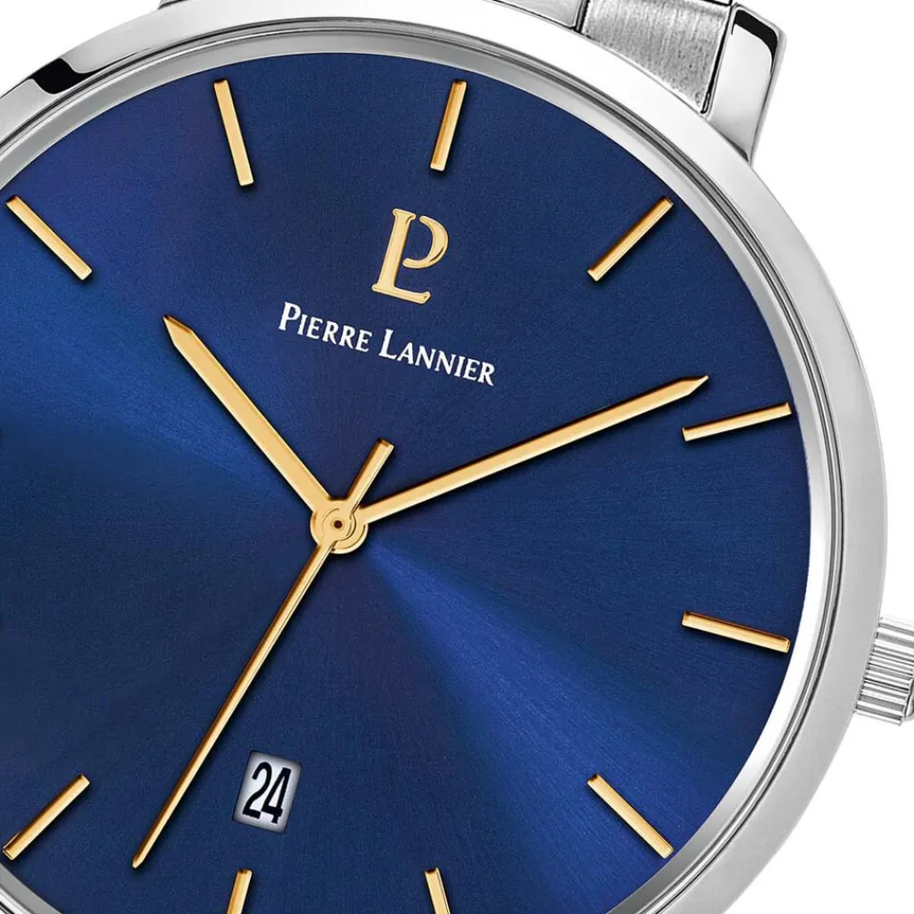 PIERRE LANNIER Montre Collection Echo Acier Argenté New