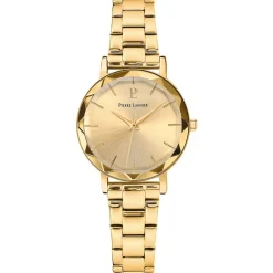 PIERRE LANNIER Montre Multiples Doré cadran doré fond doré bracelet acier doré Online