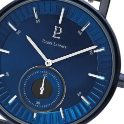 PIERRE LANNIER Montre Woofer Bleu cadran bleu fond bleu bracelet acier bleu Discount