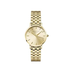 ROSEFIELD Montre Small Edit Champagne cadran doré fond champagne bracelet acier doré Clearance