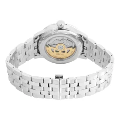 SEIKO Montre Presage Cocktail Bleu Foncé cadran argenté fond bleu bracelet acier gris Discount