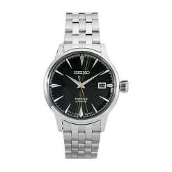 SEIKO Montre Presage Cocktail Vert cadran argenté fond vert bracelet acier argenté Online