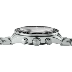 SEIKO Montre Prospex Bleu cadran argenté fond bleu bracelet acier argenté Hot