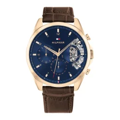 TOMMY HILFIGER Montre Baker Bleu Outlet