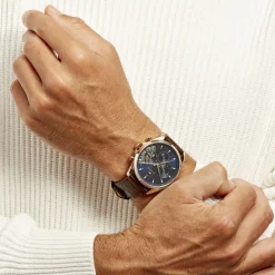 TOMMY HILFIGER Montre Baker Bleu Outlet