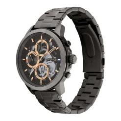 TOMMY HILFIGER Montre Henry Gris cadran gris fond gris bracelet acier gris Best