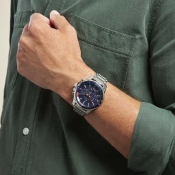 TOMMY HILFIGER Montre Mason Bleu Sale