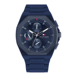 TOMMY HILFIGER Montre Neo Bleu cadran bleu fond bleu bracelet silicone bleu Online