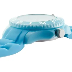 UPP Montre Aria Bleu cadran bleu fond bleu bracelet silicone bleu Hot