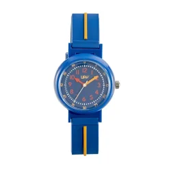 UPP Montre Beatty Bleu cadran bleu fond bleu bracelet plastique bleu Sale