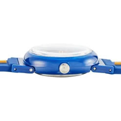 UPP Montre Beatty Bleu cadran bleu fond bleu bracelet plastique bleu Sale
