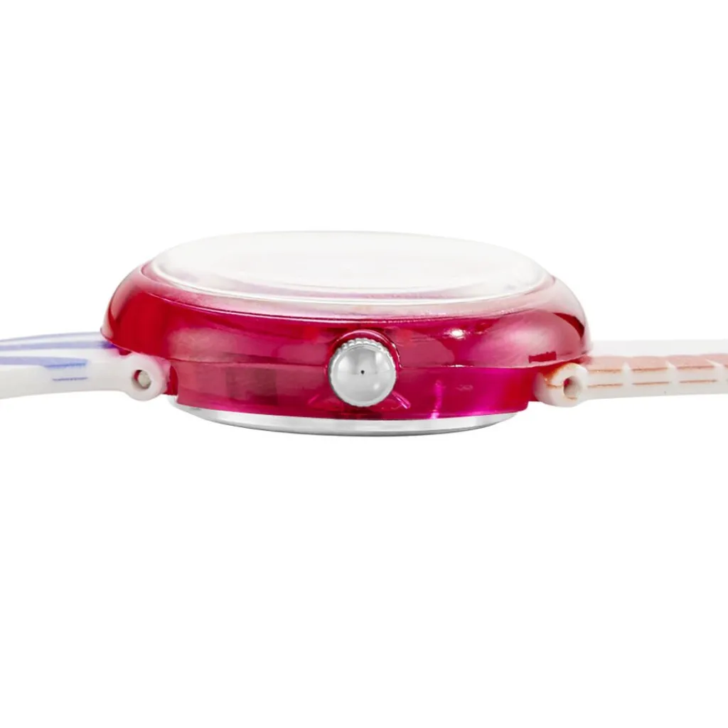 UPP Montre Beatty Multicolore cadran rose fond multicolore bracelet plastique multicolore Sale