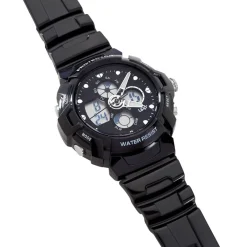 UPP Montre Cosmic 2 Noir cadran noir fond noir bracelet plastique noir Online