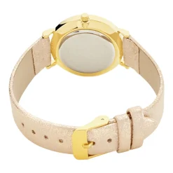 UPP Montre Dream Blanc cadran doré fond blanc bracelet synthétique doré rose Online