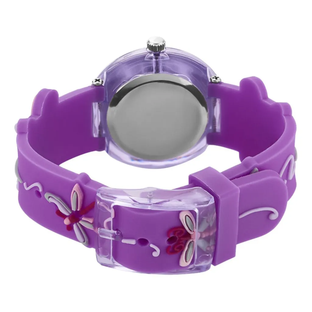 UPP Montre Fuzzy Bicolore cadran violet fond bicolore bracelet plastique violet Best