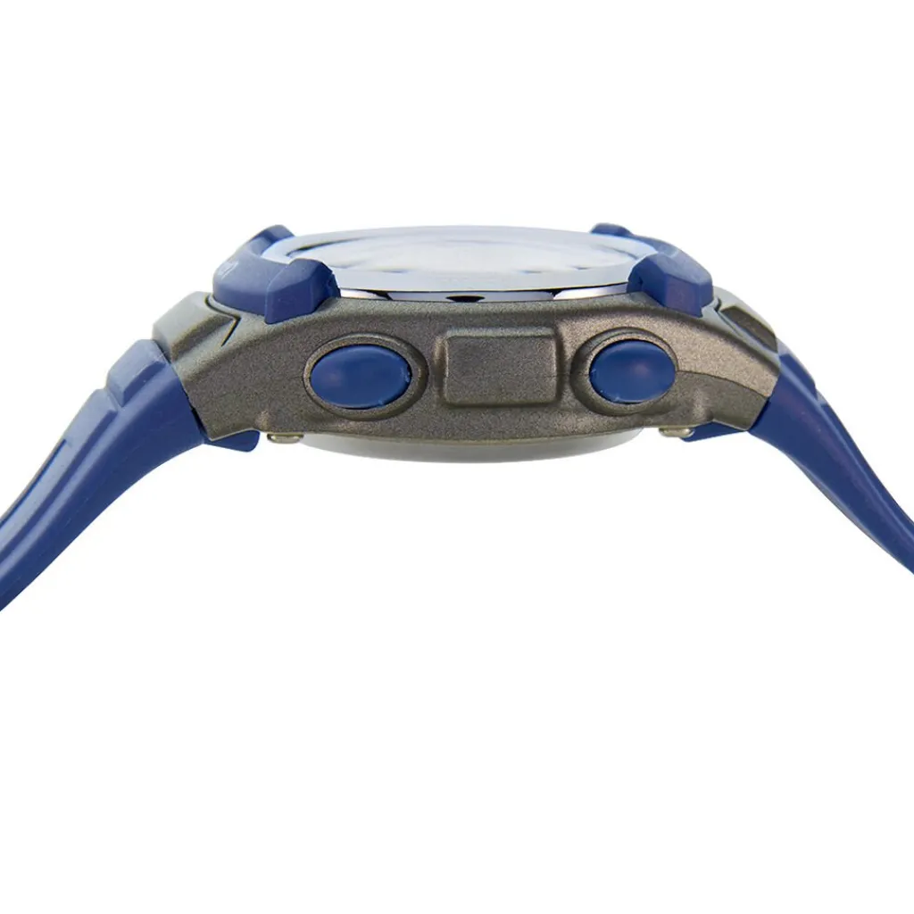 UPP Montre Junior Bleu cadran bleu fond bleu bracelet silicone bleu Sale