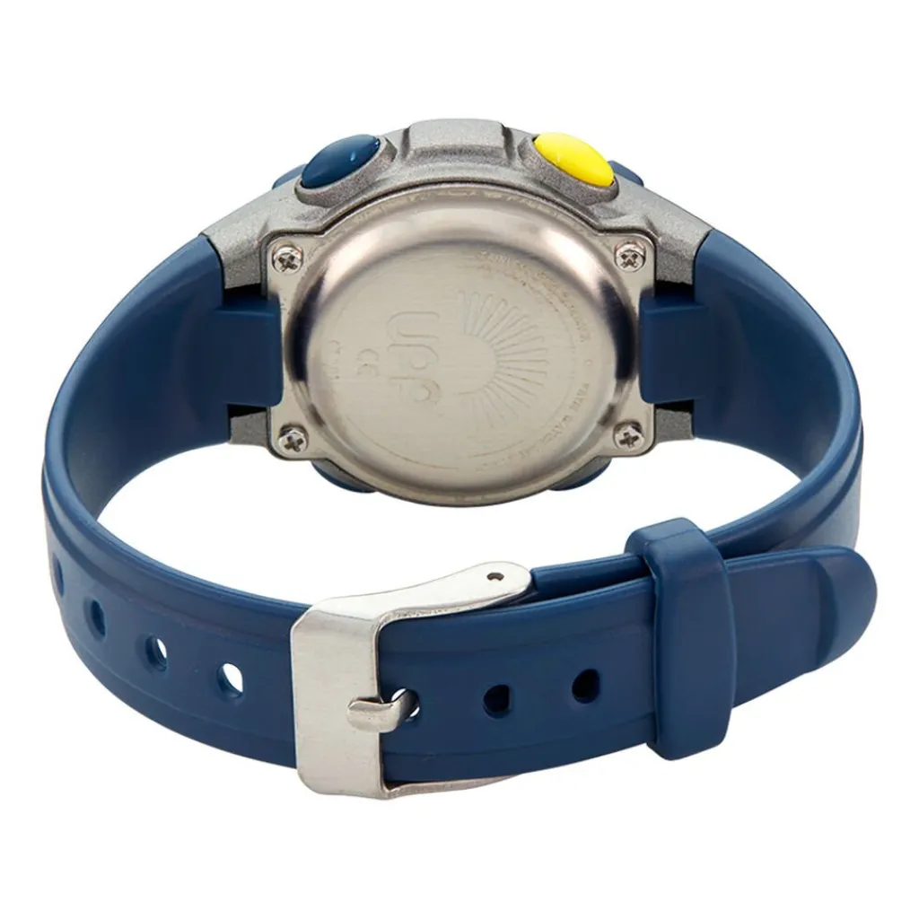 UPP Montre Junior Bleu cadran bleu fond bleu bracelet silicone bleu Sale